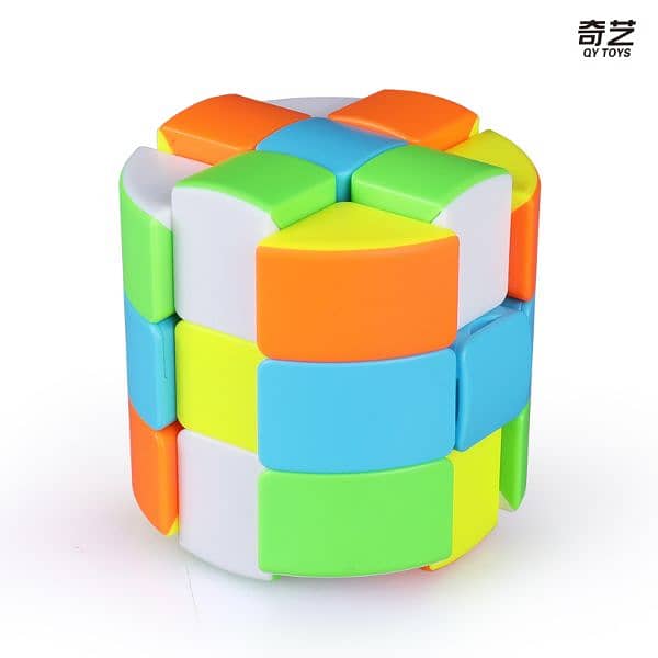 Cylinder cube unscrambled 1