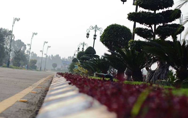 7.15 Marla Facing Park Plot for Sale in C Block Palm City Lahore 26
