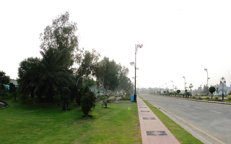 7.15 Marla Facing Park Plot for Sale in C Block Palm City Lahore 27