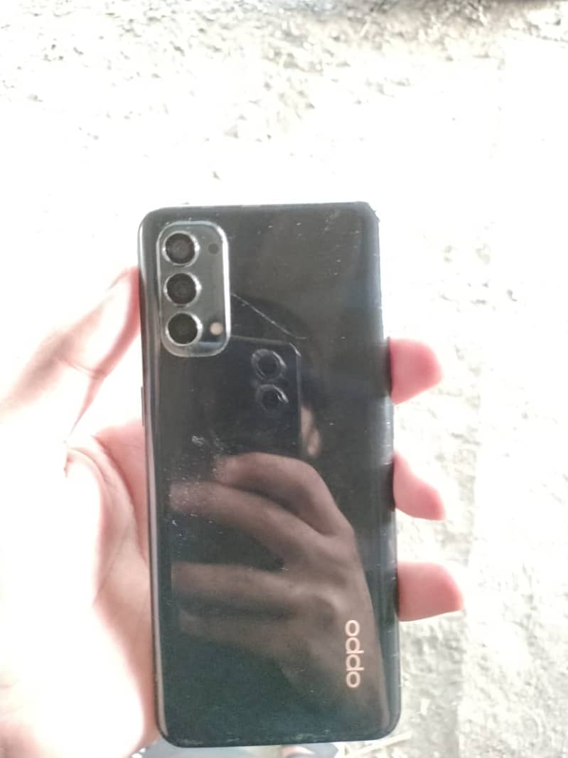 Oppo Reno 4 with box (pta approved) 8/128 8