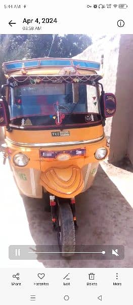 Tez Rafter Auto Rickshaw 2019 Model 10/10 condition 1