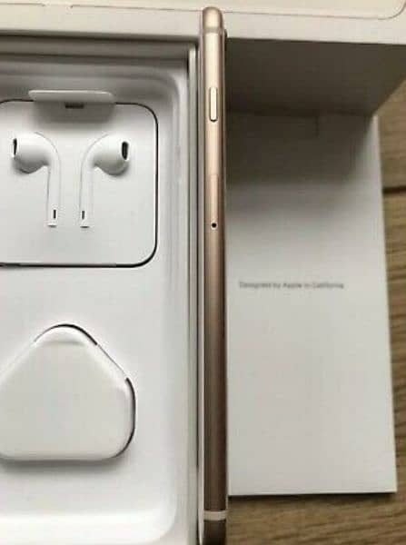 apple I phone 8 plus gold complete box 3