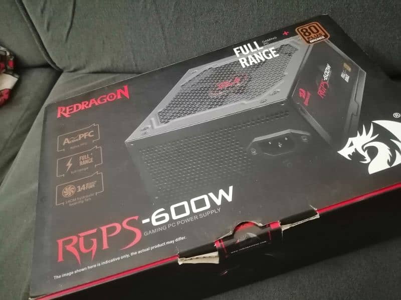 Redragon RGPS-600w Gaming power supply 5