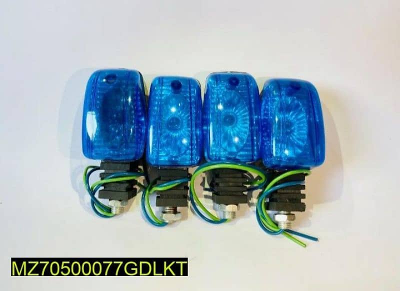 4 PC's straight indicator lights for bikes. On sale!!! 0