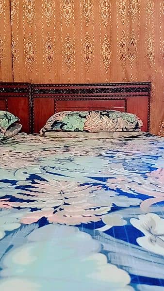 two single bed for sale without mattress 1