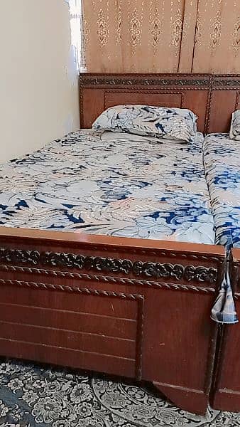 two single bed for sale without mattress 4