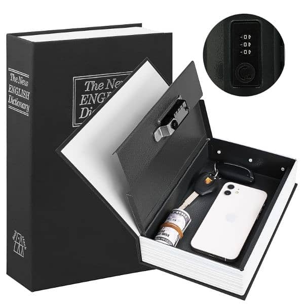 Hidden Safe Book Locker | Medium and Large Size 3