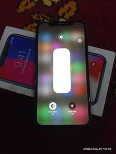 iPhone X PTA Approved 256gb with Box 0