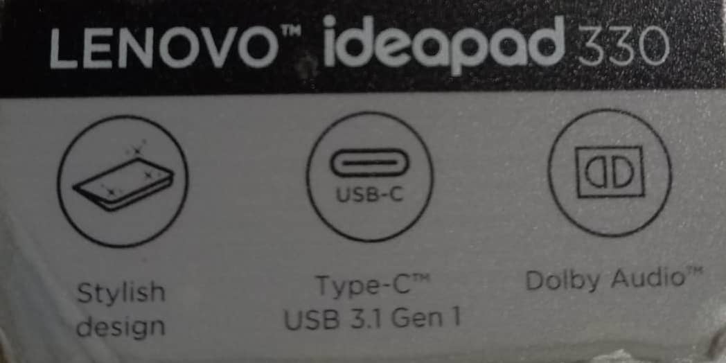 Lenovo Ideapad 330 - 8th Gen i5 12GB 1TB 15.6" HD 5