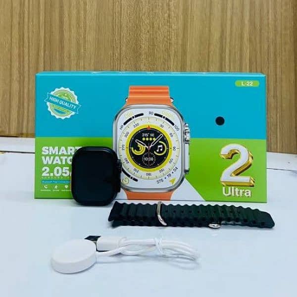 T10 Ultra 2 smart watch    2.20 inch display size 3