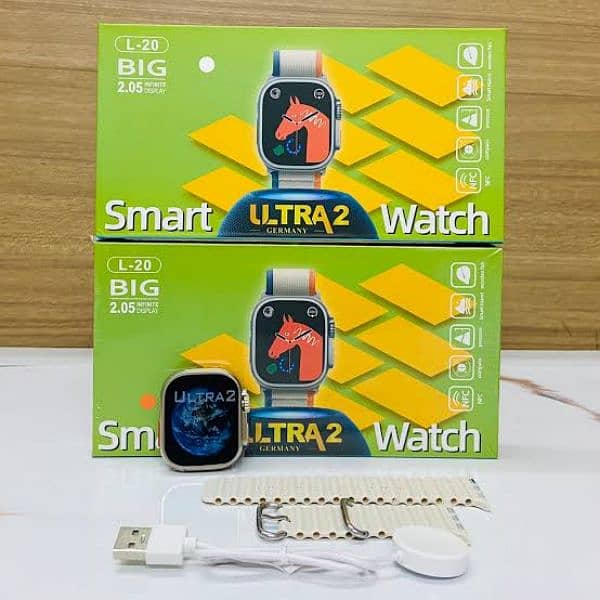 T10 Ultra 2 smart watch    2.20 inch display size 4