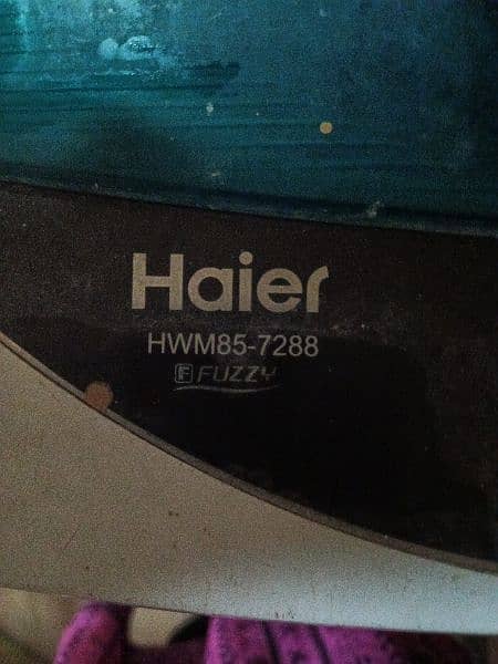 Haier 8.5 automatic Washing machine 3