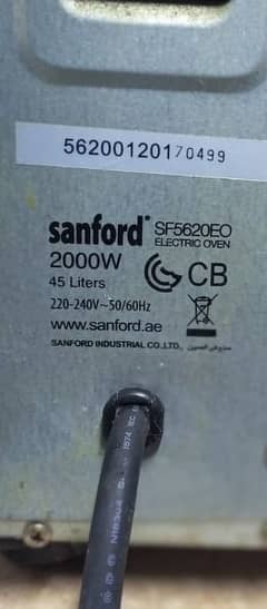 sanford oven 0
