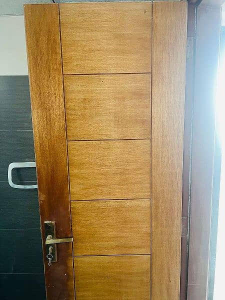 wooden door 1
