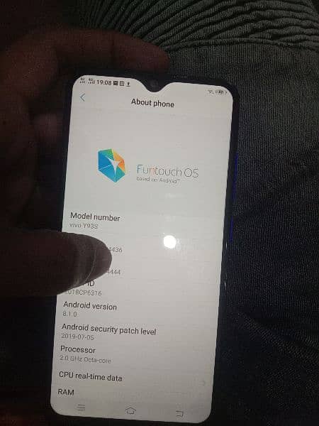 vivo y93s 8.256 dual approved 2