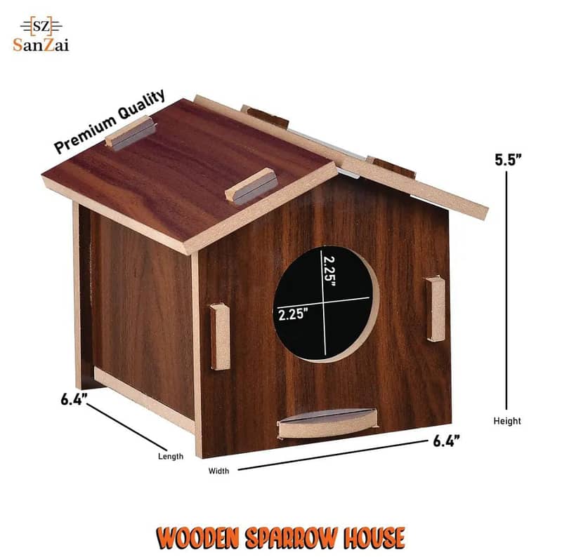 Best Quality Wooden/Birds Home/Pet Home/Wood Home/Home Delivery 1