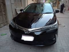 Toyota Corolla ALTIS 1.8 Model 2018 Attitude Black color up for sale