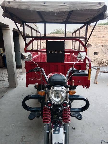 Loader Rickshaw Tez Raftar MR 150-A Model 2022 (Jack System) For Sale 10