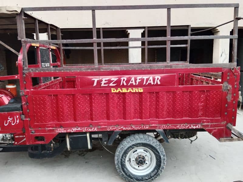 Loader Rickshaw Tez Raftar MR 150-A Model 2022 (Jack System) For Sale 15