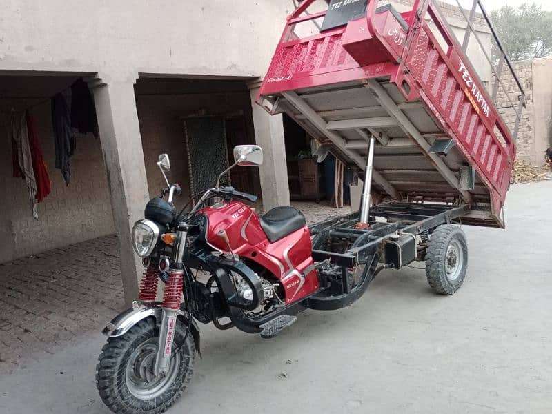 Loader Rickshaw Tez Raftar MR 150-A Model 2022 (Jack System) For Sale 18