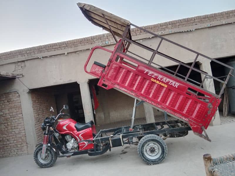 Loader Rickshaw Tez Raftar MR 150-A Model 2022 (Jack System) For Sale 19