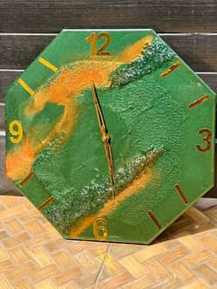 resin clock