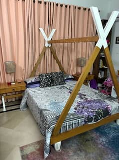 Bed set / Double Bed set / Queen size Bed set / Teepee Bed