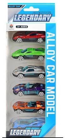 kid's Toy Car l Metal Car l Pack of 6 0
