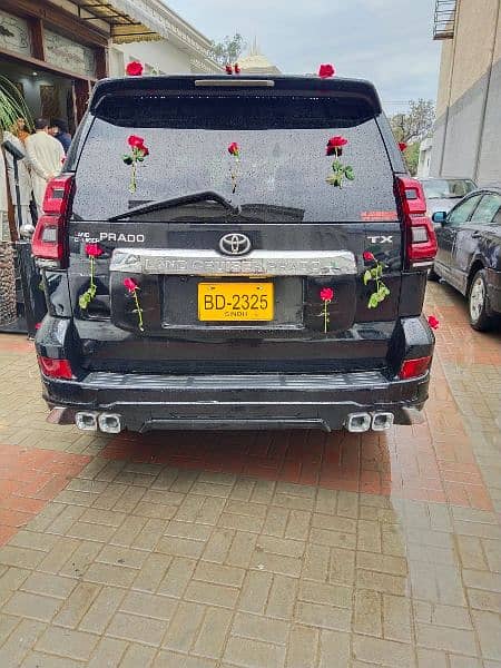 Toyota Prado with driver in very reasonable rent 4