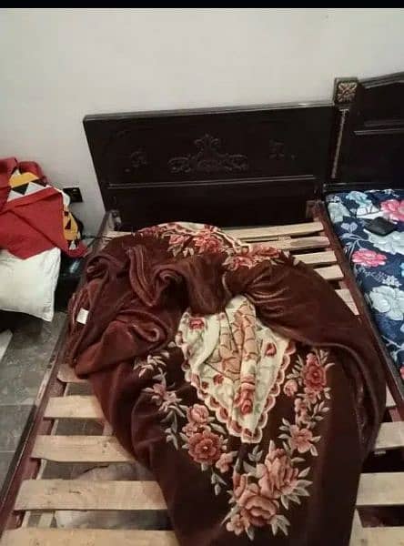 Full Size Single Bed fine Quality wood 2