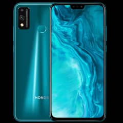 less use honor 9x lite with box and charger