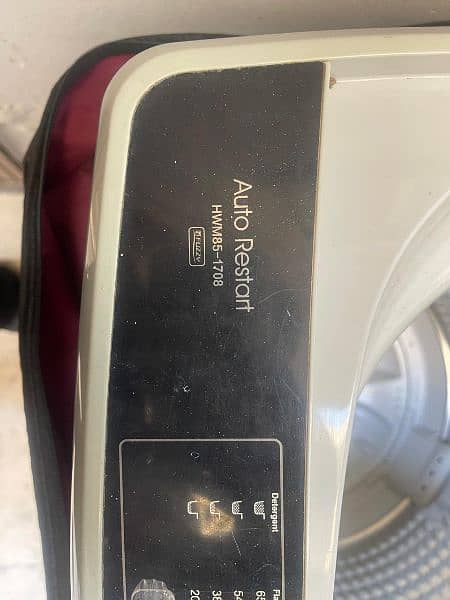 HAIER FULLY AUTOMATIC WASHING MACHINE  FOR SALE IN ISLAMABAD 4