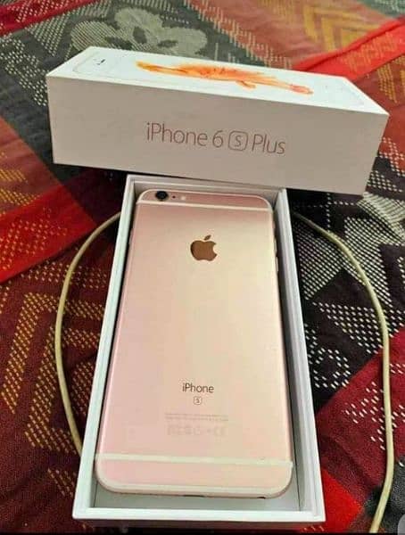 iPhone 6s plus 64gb PTA Approved 0335=7683=480 2