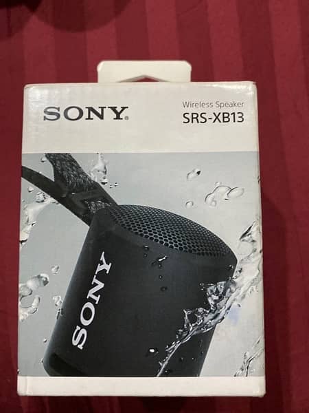 SONY SRS-XB13 Truely Wireless Speaker (Black) 4
