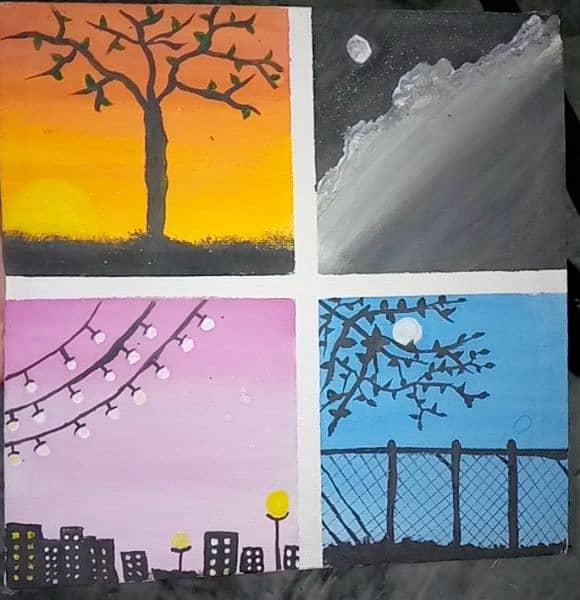4 in 1 painting 1