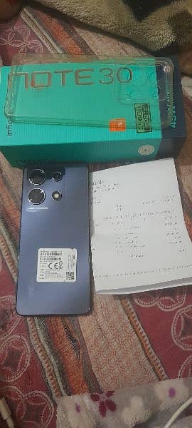 infinix not 30 10 by box charger sb kuch ha 03480657791 ful wranty ma 1