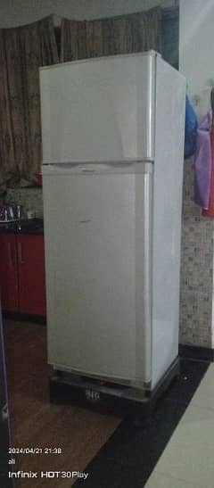 the refrigerator is in a good condition