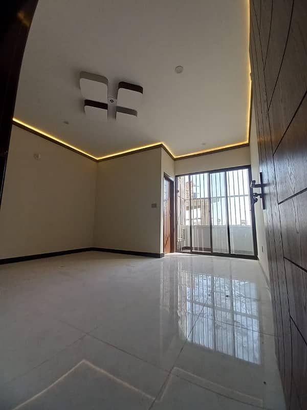 Luxury & Brand New Apartment for Sale in Saadi Town Near Safora chorangi University Road. 17
