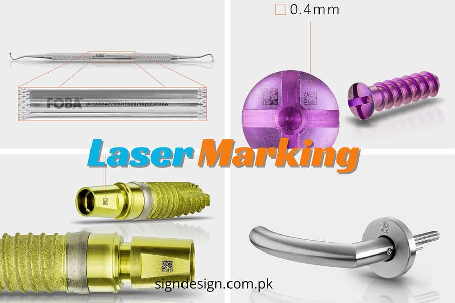 Laser Marking Services on many materials available in Karachi 7