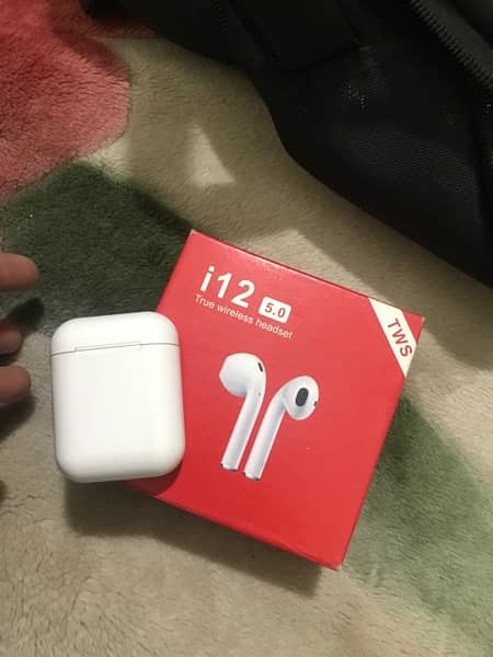 airpods i12 brand new with box 0