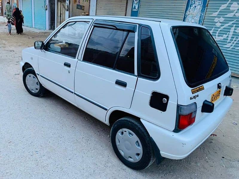 Mehran vxr 
Minor back touchup only chilled AC White color  Euro 2. 7