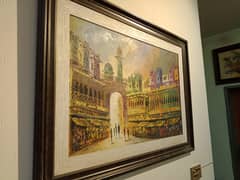 "Lahore Old City: Intricate Knife Artistry, Infused with Vibrant Color