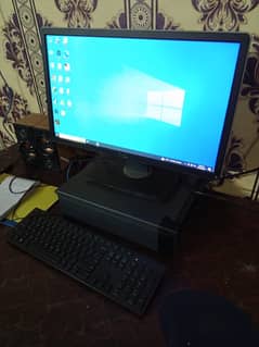 Lenovo core i5 2nd generation desktop  pc and Dell led 22 inch 0