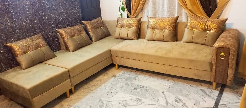 brand new L shaped 7 seater sofa 2