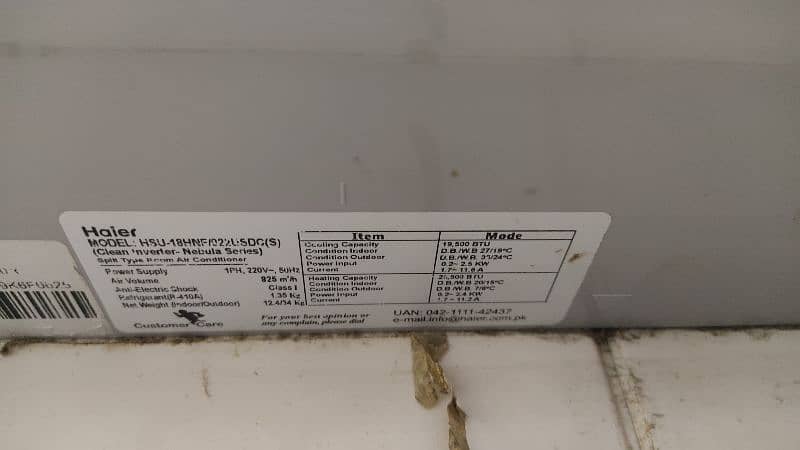Haier 1.5 Ton Inverter Air Conditioner -Silver 3