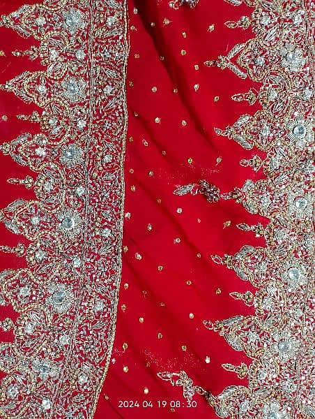 bridal Lehenga Red colour 3