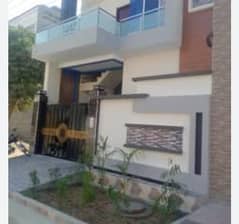 Al-Noor Garden Society Boundry Wall Madina Town Faisalabad VIP Location Specifications About House* 5 Marla Brand New Double Story House For Rent