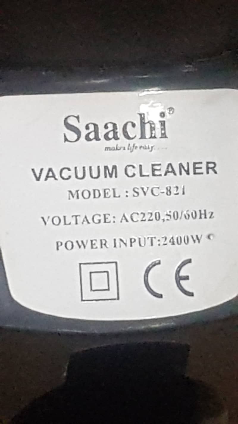 Sacchi vacuum cleaner 4