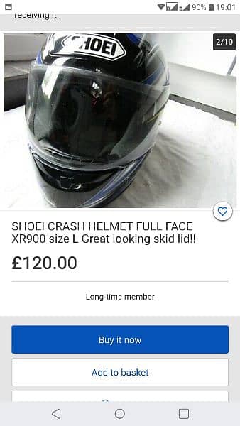 Shoei Helmet face face Japanese 0332-0521233 8