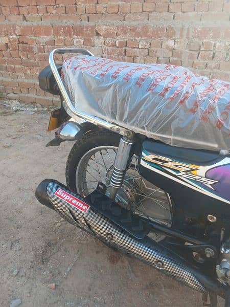 bike Honda 125 model 2020 all punjab namber 7